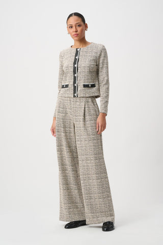 Joseph Ribkoff Plaid Boucle Jacket-264040
