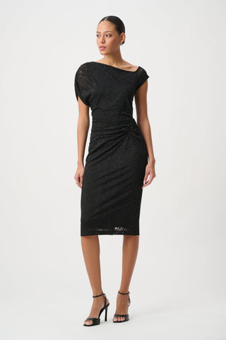 Joseph Ribkoff Lace Off-Shoulder Sheath Dress-264200