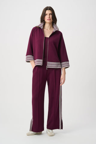 Joseph Ribkoff Pin-Tuck Wide Leg Jogger-264612