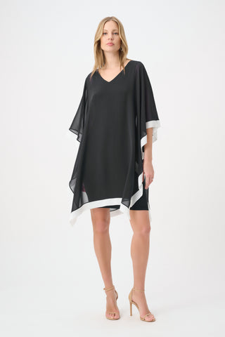 Joseph Ribkoff Chiffon Overlay Dress-264714
