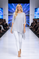 IC Collection Slotted Sleeve Tunic | Unique Apparel USA