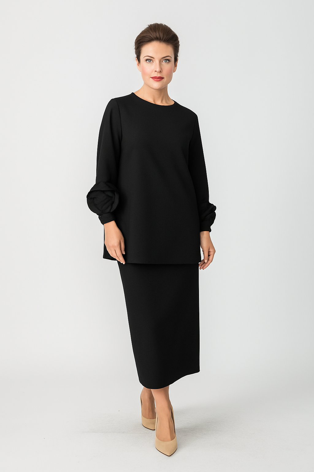 IC Collection Scuba Skirt-6404S