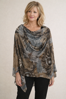 Sheer Shawl - Lightweight Elegant Evening Wrap - Style 00881