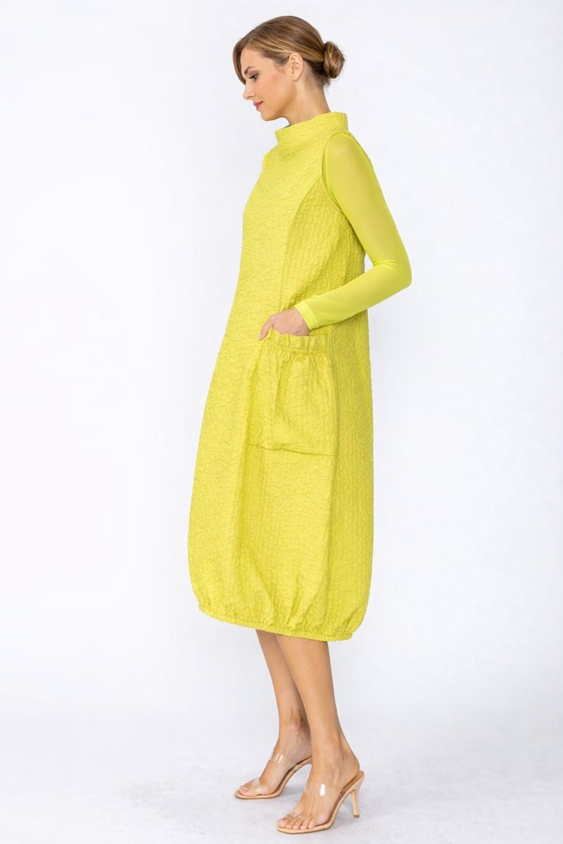 IC Collection Sleeveless Balloon Dress-7692D