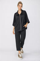 IC Collection Modal Scuba Zip-C1048J