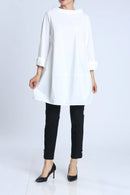 Bateau Neckline Fashion Long Tunic/Dress 3226T-DUP