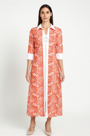 IC Collection Zip Front Dress-6843D