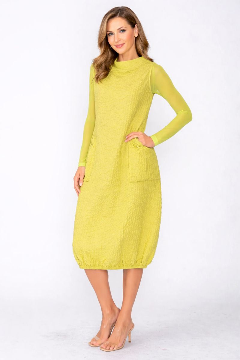 IC Collection Sleeveless Balloon Dress-7692D