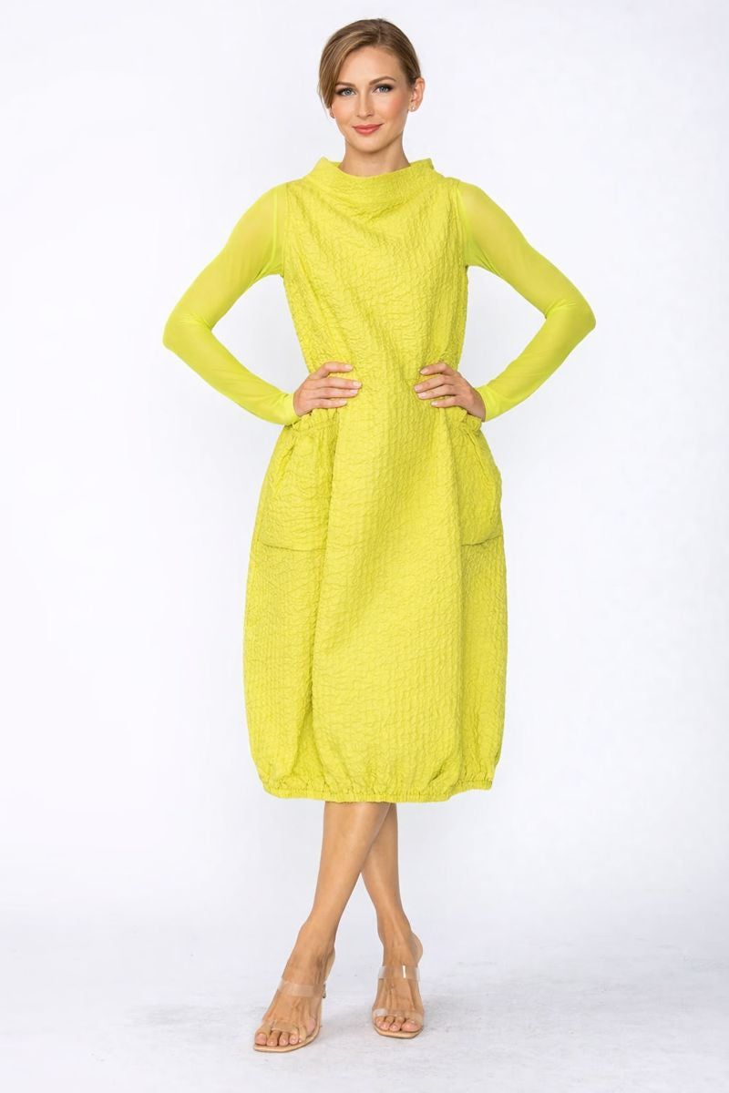 IC Collection Sleeveless Balloon Dress-7692D