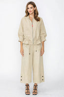 IC Collection Nylon Lightweight Zip-Up-C1060J