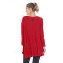 Moonlight Crinkle Textured Tunic W/ Pockets -2754
