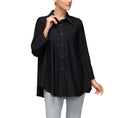 IC Collection High/Low Button Down Blouse-IC-3778B-DUP