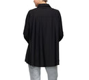 IC Collection High/Low Button Down Blouse-IC-3778B-DUP