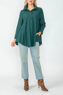 IC Collection Button Down Pradda Top-IC-3778B
