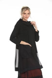 Moonlight Layered Mesh Hem Tunic-3935