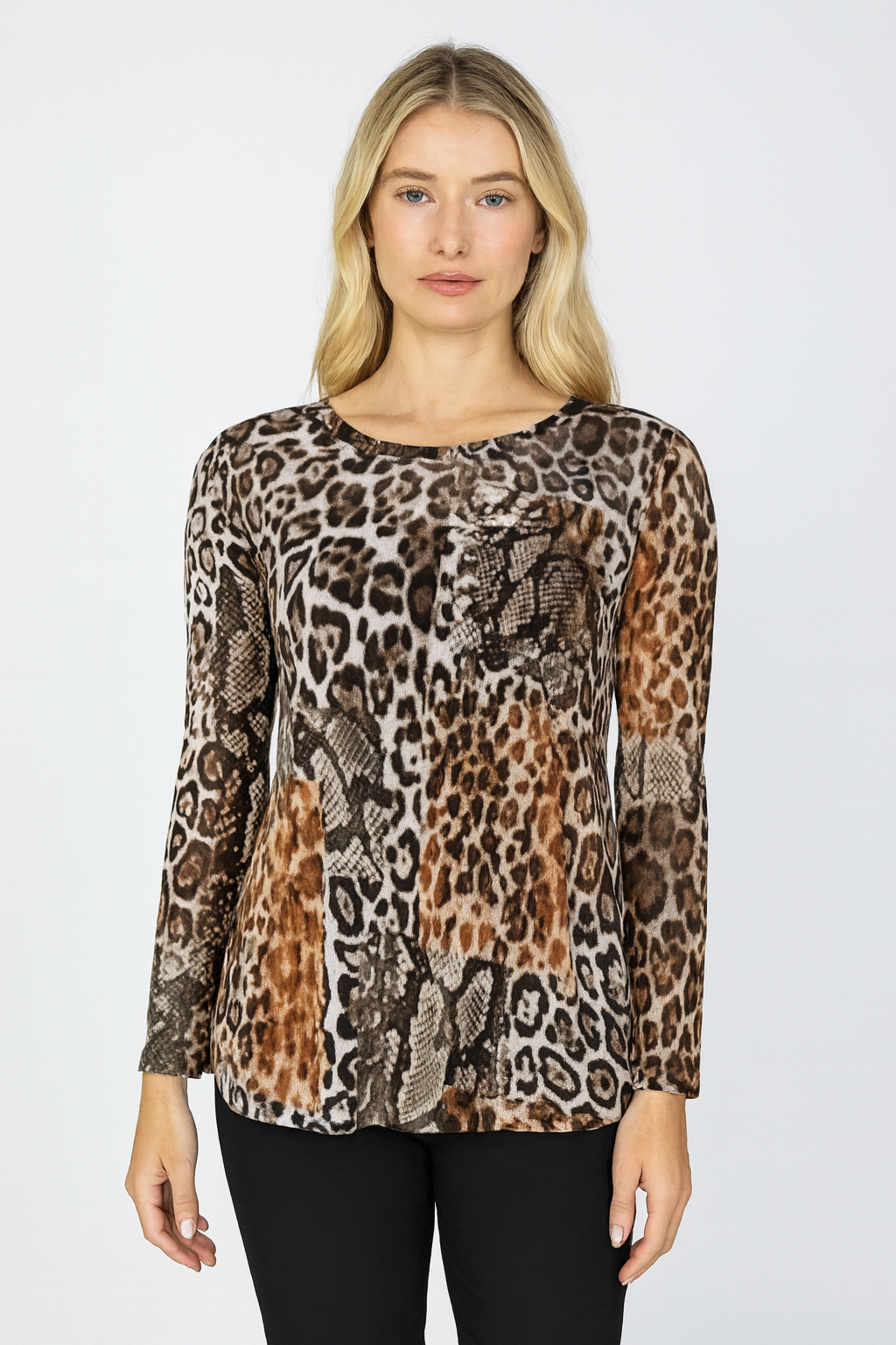 IC Collection Mixed Square Tunic-IC-4537T