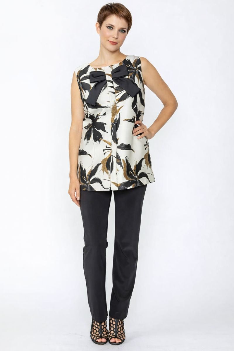 IC Collection Tank Top With Bow-7769T