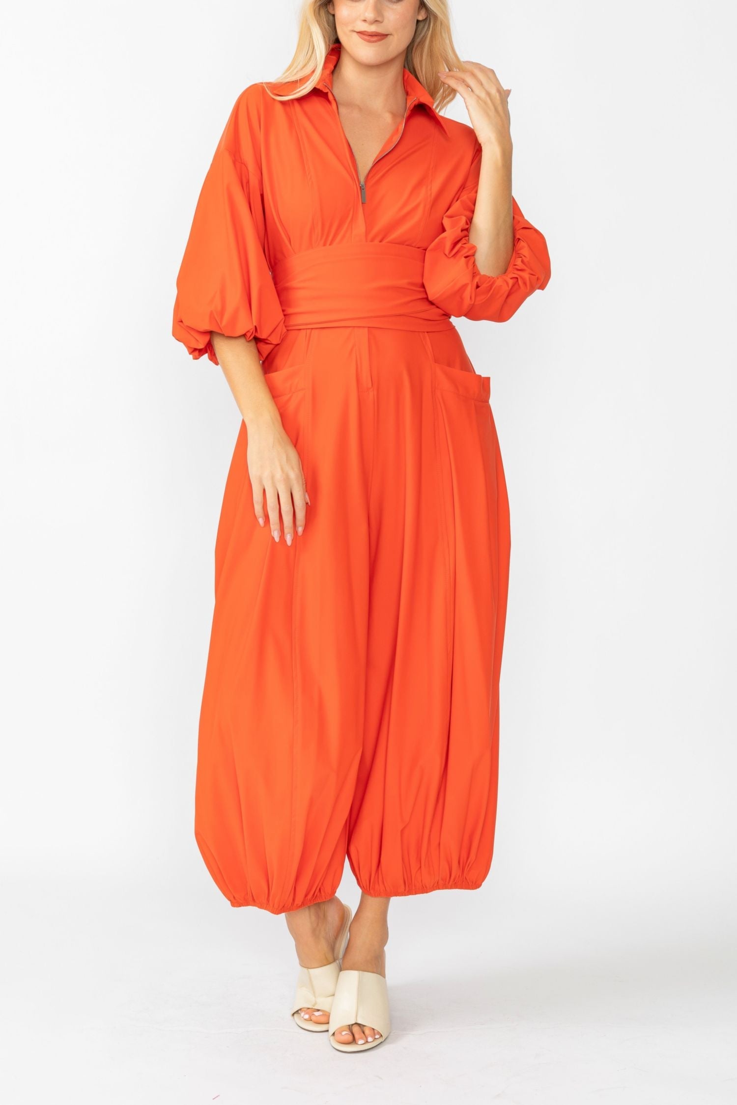 IC Collection High Fashion Jumpsuit-IC-4637JS-DUP