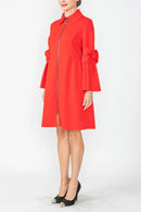 IC Collection Blow Sleeve Midi Jacket-IC-4747J