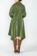 IC Collection Shawl Collar Asymmetrical Midi Jacket-IC-4766J