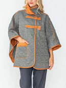 IC Collection Reversible Poncho-IC-4779J