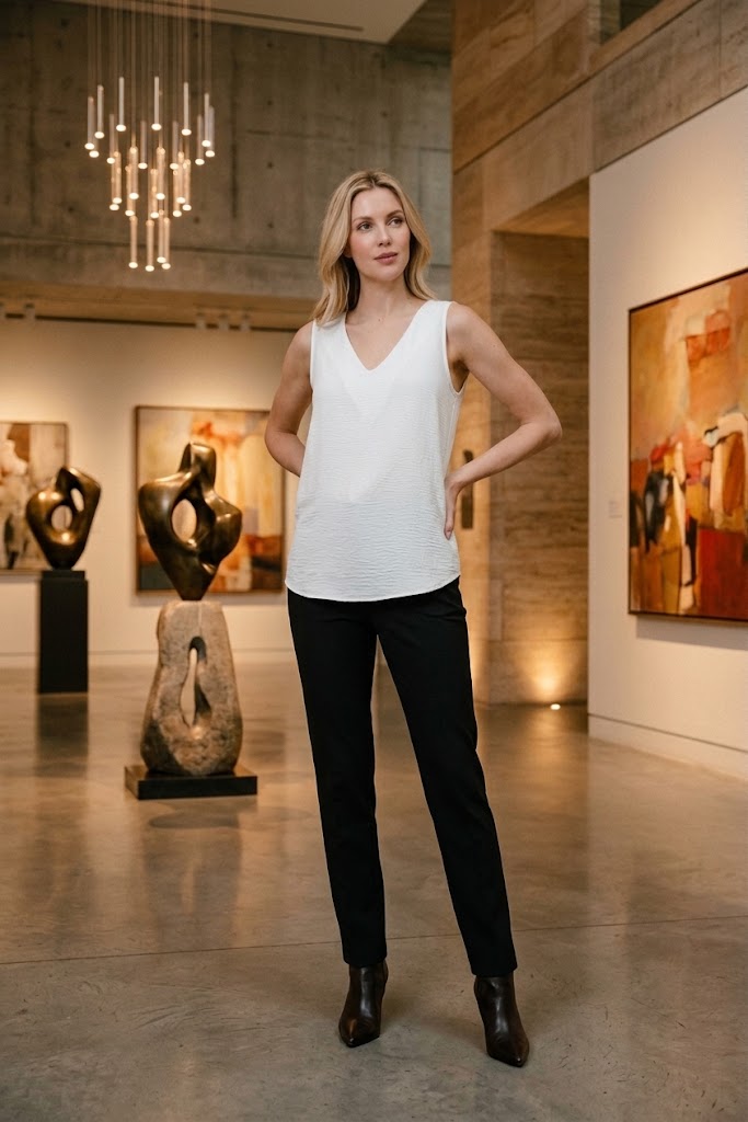 Heimious V-neck Women Tank Top-WT695W