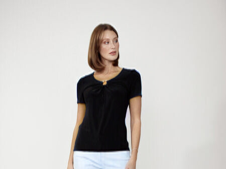 Frank LymanCasual Scoop Neck Pullover-256023