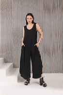 Kozan Dawn Jumpsuit-VG-11785-BLACK VOUGE