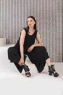 Kozan Dawn Jumpsuit-VG-11785-BLACK VOUGE