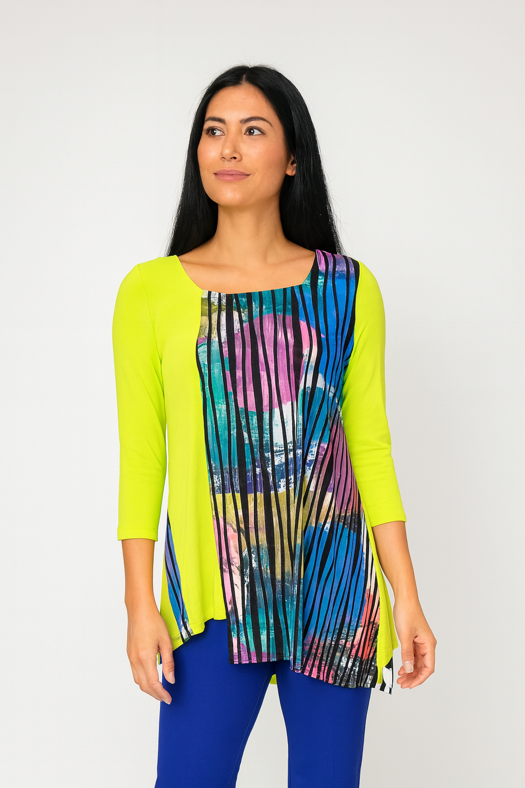 IC Collection Square Neck Top-7058T