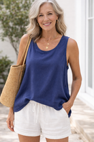Bryn Walker Linen Top-0304T