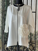 IC Collection Rose Piece Top/Jacket-IC-5862T