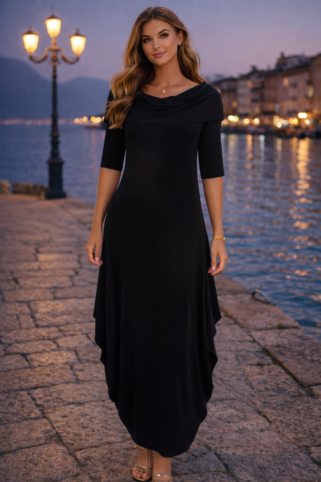Kozan Black Jura Dress | Unique Apparel USA