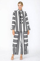 IC Collection Lantern Pant Stripe | Unique Apparel USA