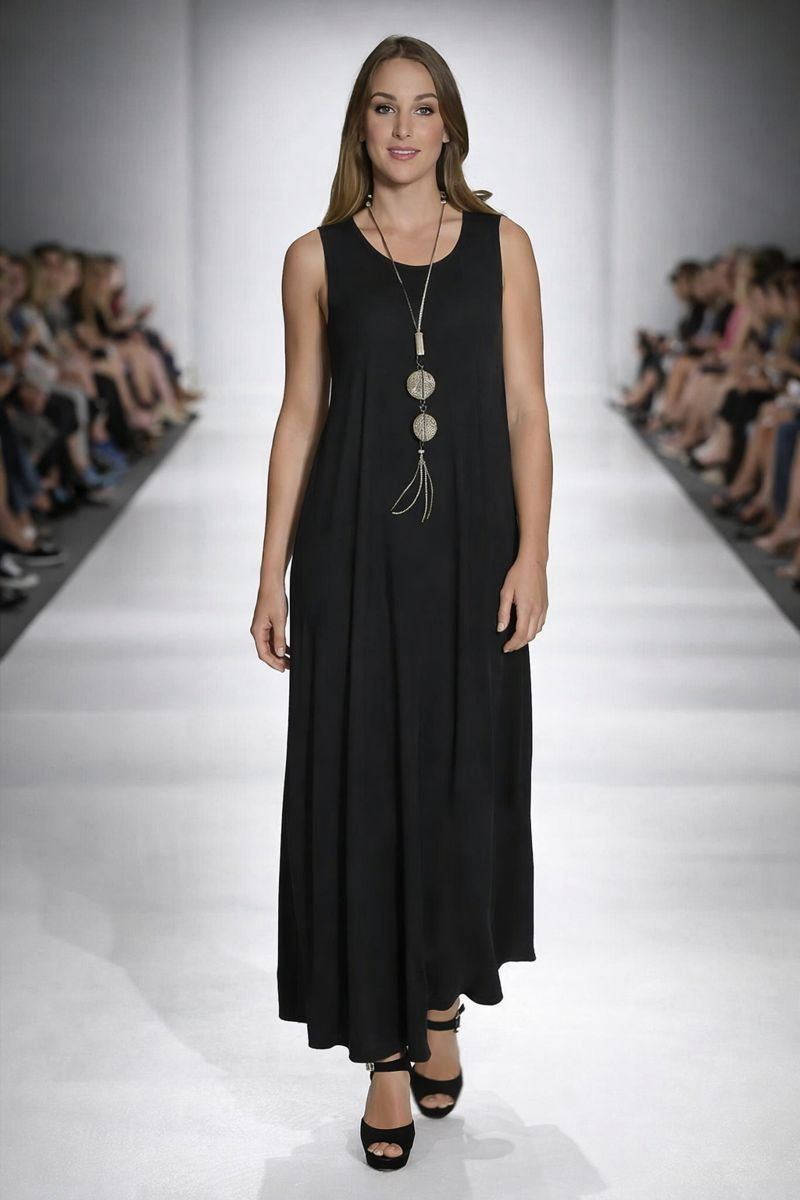 Gardy Long Sleeveless Dress-689