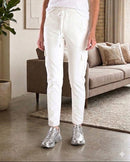 Alembika Snake Iconic Stretch Jeans, White-SP526W