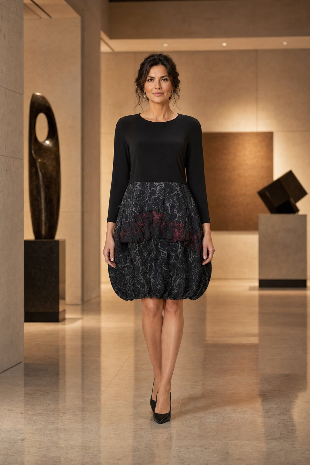 Moonlight Fun Dress-D4082