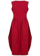 Kozan Violet Dress-GR-1033-CHERRY