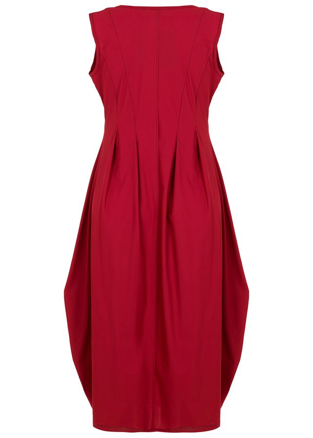 Kozan Violet Dress-GR-1033-CHERRY