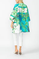 IC Collection Blossom Long Jacket With Detachable Flower-IC-6177J