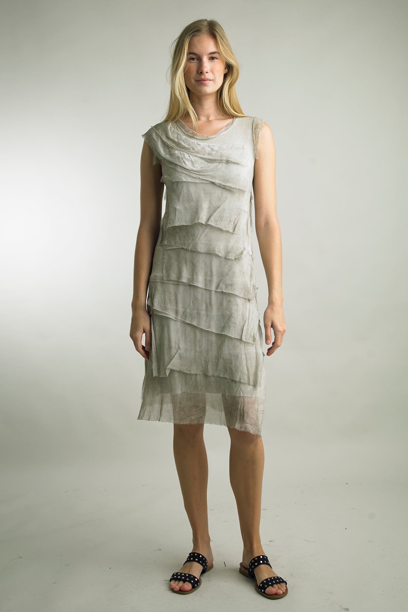 Tempo Paris Tiered Dress-V6206JL