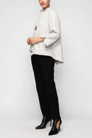 IC Collection Crinkle One Button Jacket-6288J-DUP
