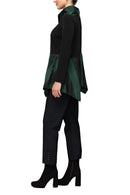 IC Collection Turtleneck Asymmetrical Top-6412T