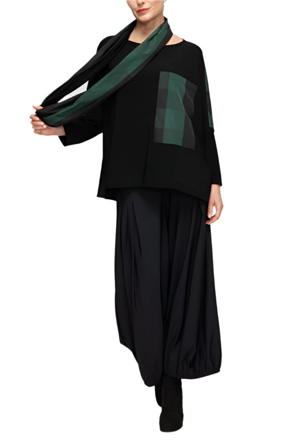 IC Collection Sculpted Pocket Boxy Top-6413T