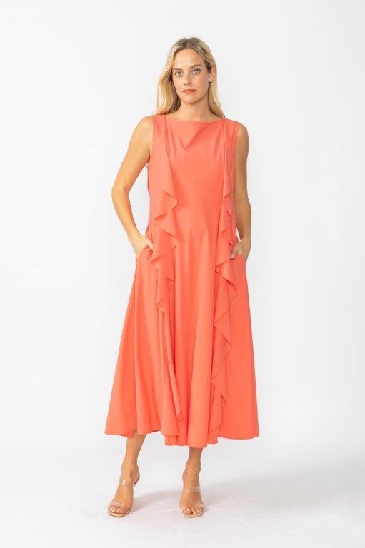 Sleeveless Ruffle Dress 6429D-DUP1