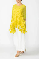 Asymmetrical Petal Sleeve Top 6495T