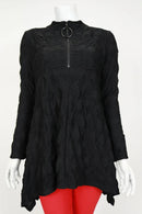 IC Collection Honeycomb Side Drape Tunic-IC-6631T