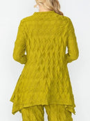 IC Collection Honeycomb Side Drape Tunic-IC-6631T