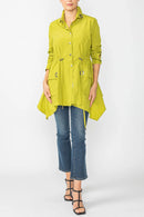 IC Collection Cinched Waist Blouse-IC-6633B