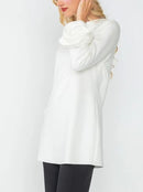 IC Collection Floral Sleeve Tunic-IC-6698T
